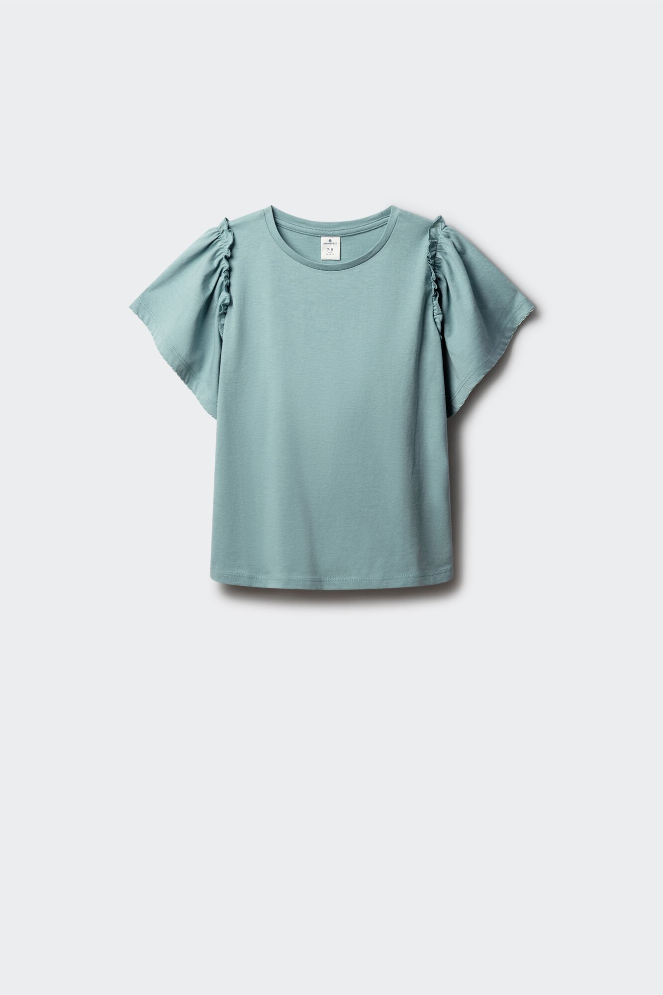 Springfield Kids Camiseta manga corta volantes ni&ntilde;a