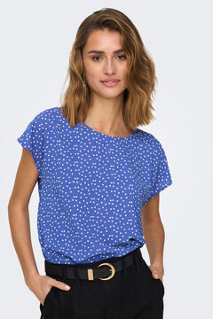 Springfield Short-sleeved blouse bluish