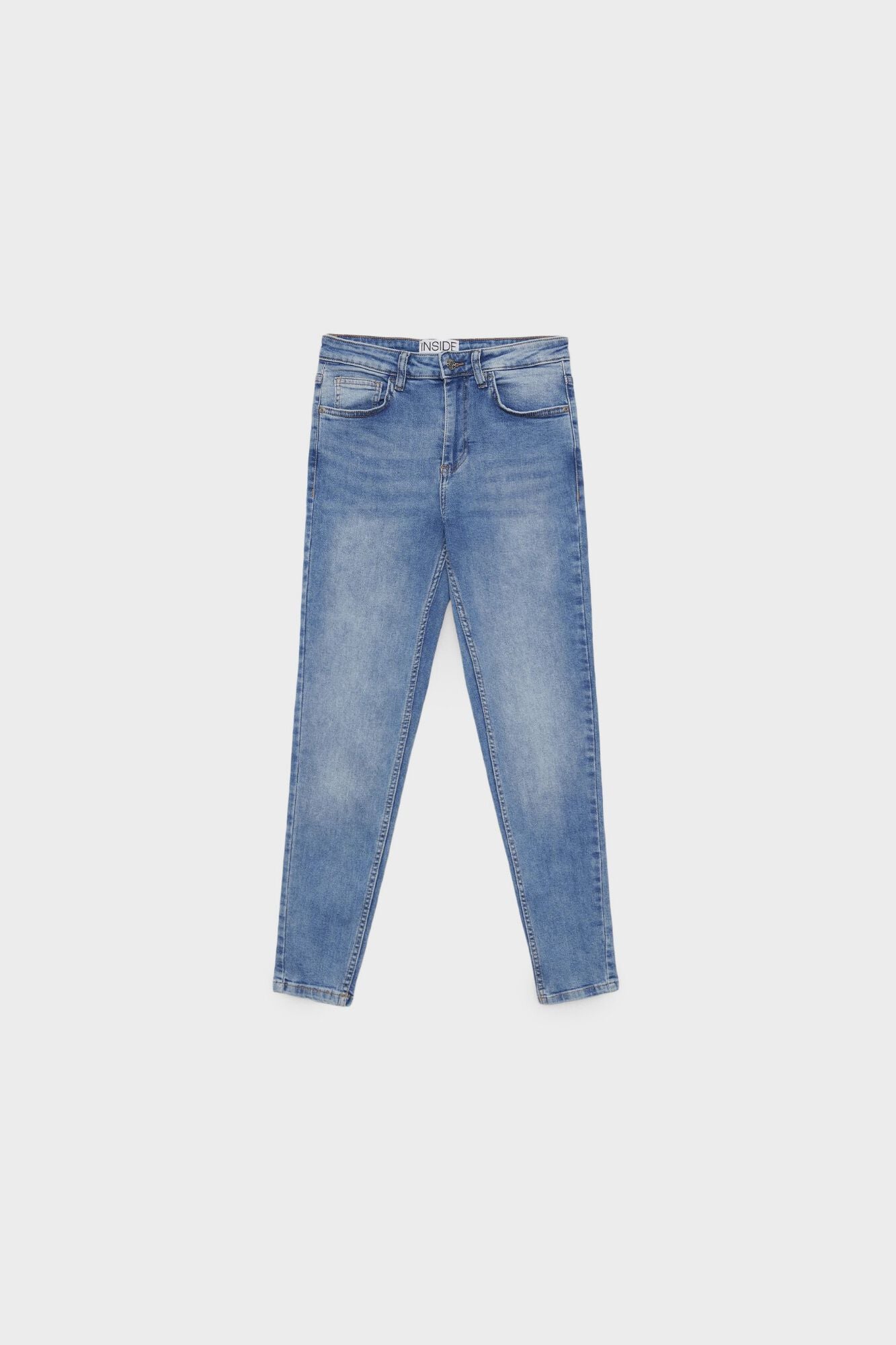 Inside Jeans Skinny de Cintura M&eacute;dia