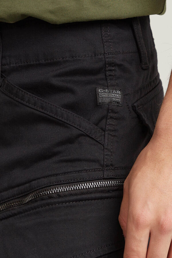 G-STAR Bermudas tipo cargo negro
