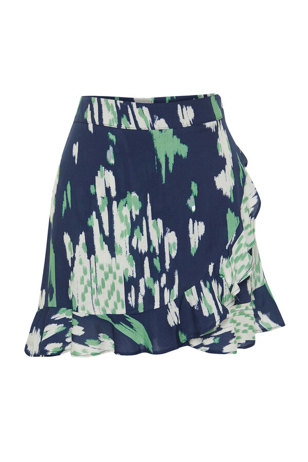 Trendyol Saia-cal&ccedil;&atilde;o fluida azul