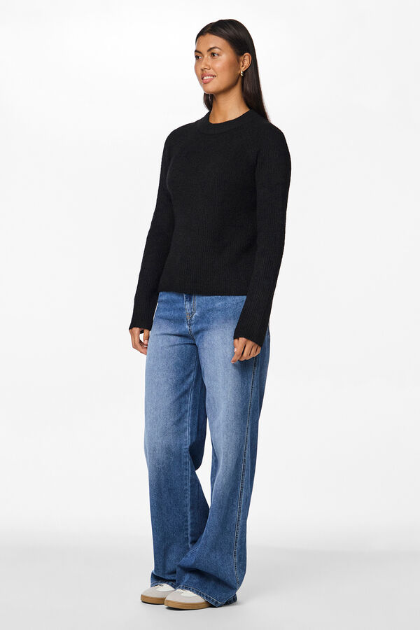 Springfield Essential knit jumper crna