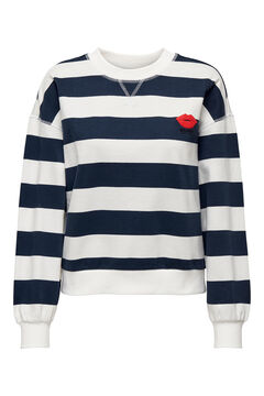 Springfield Striped sweatshirt navy