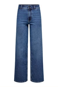 JDY Cal&ccedil;a jeans de cintura alta e perna larga