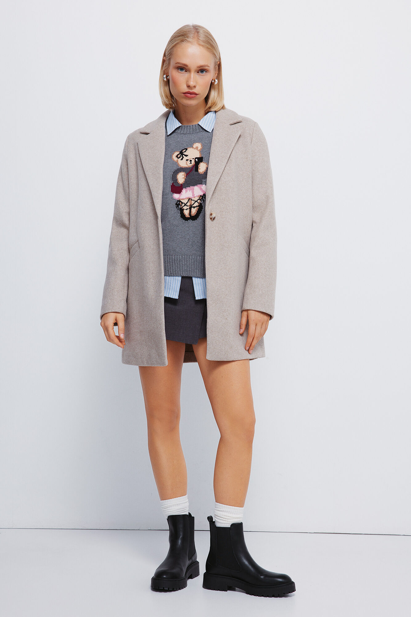 Springfield Kaput sa rever kragna