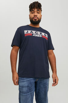 Jack & Jones PLUS T-shirt b&aacute;sica logo