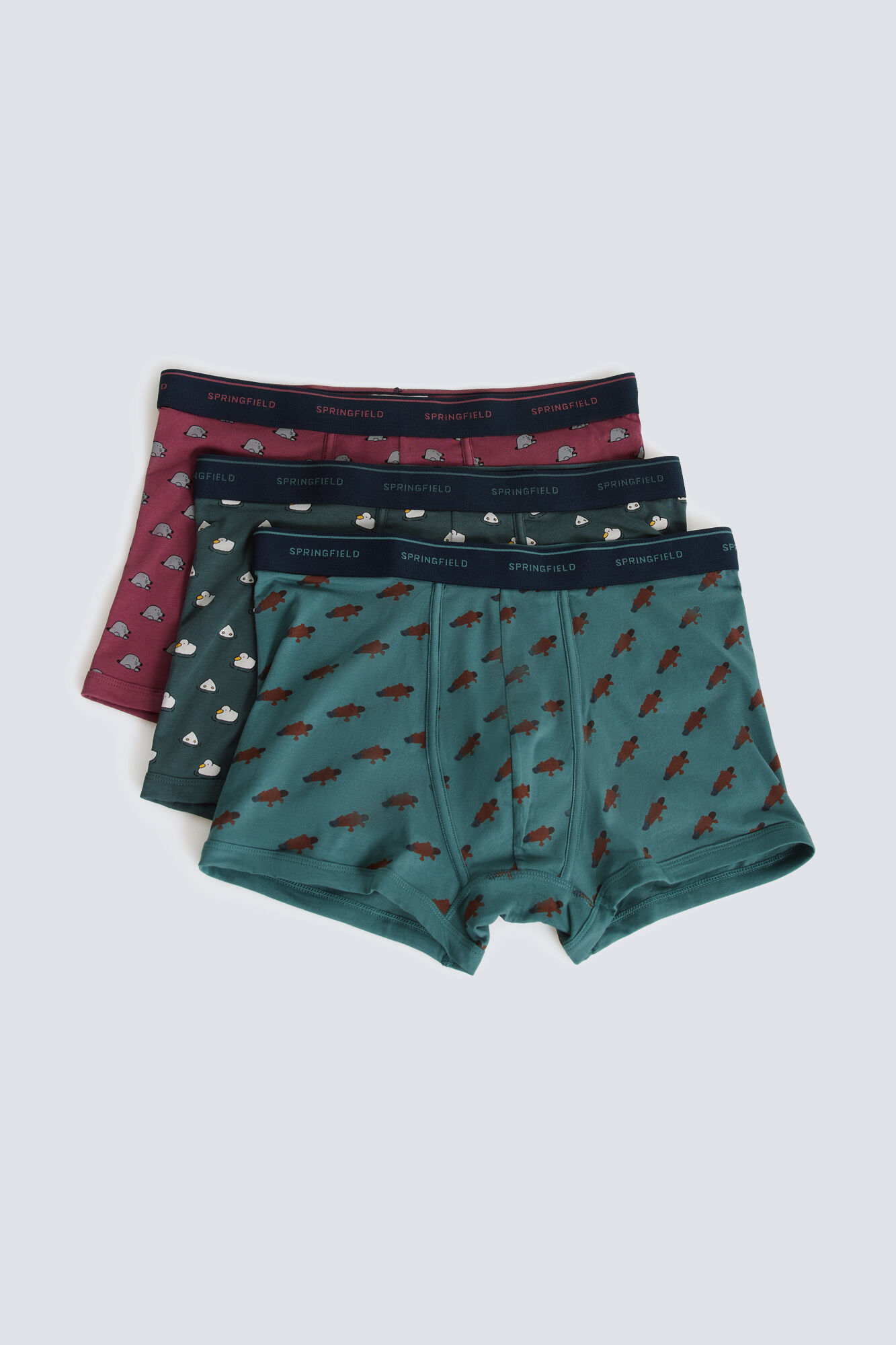 Springfield 3-pack animals boxers