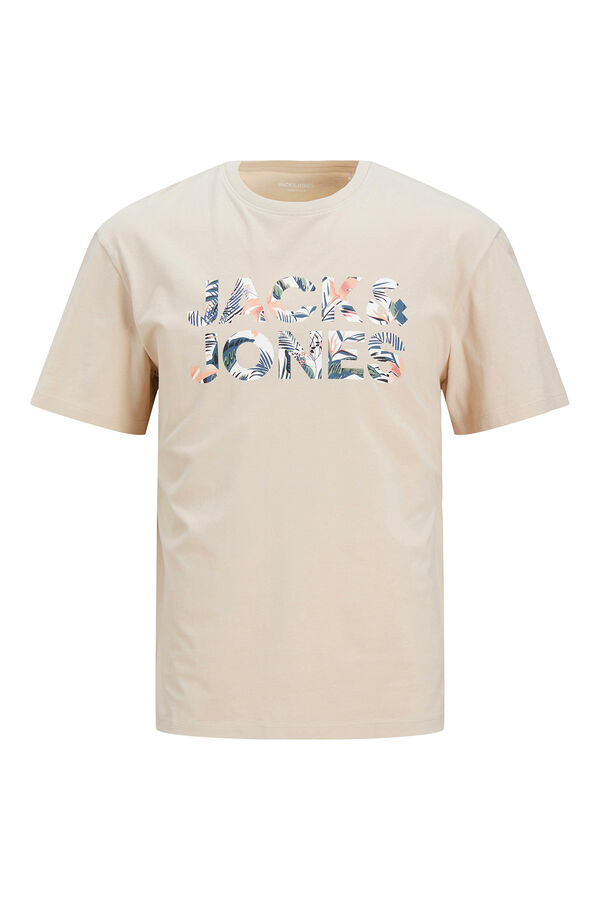 Jack & Jones Camiseta relaxed fit gris