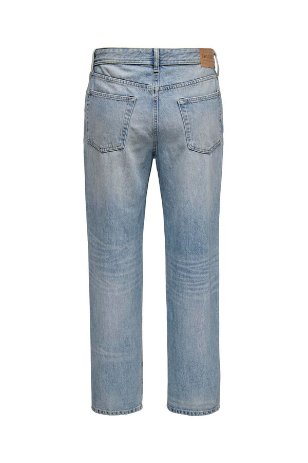 Only & Sons Herrenhose mit lockerer Passform Blau