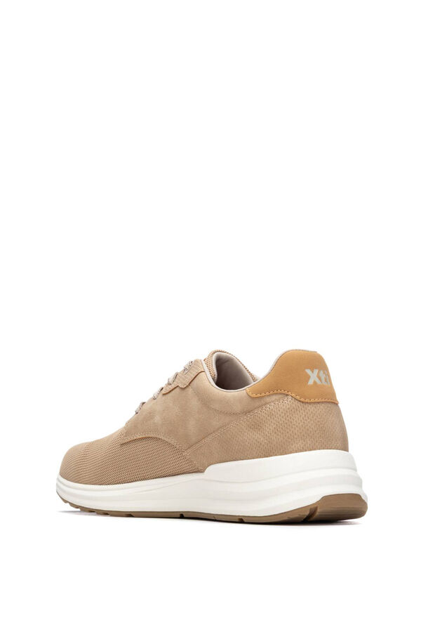 XTI Casual lace-up trainers brown
