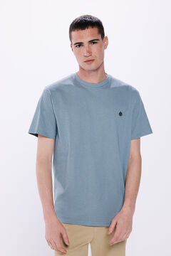 Springfield Basic round neck t-shirt blue