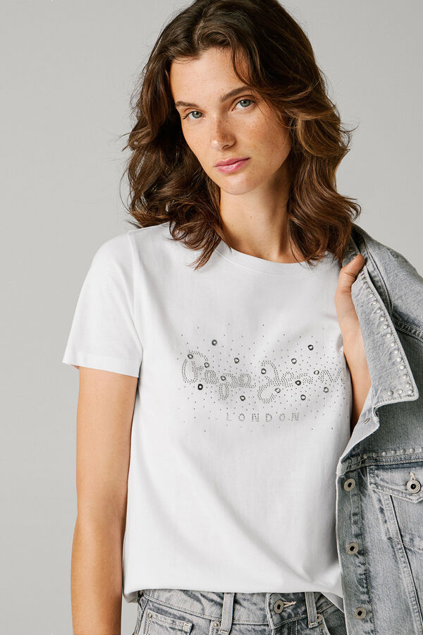 Pepe Jeans Short-sleeved T-shirt white