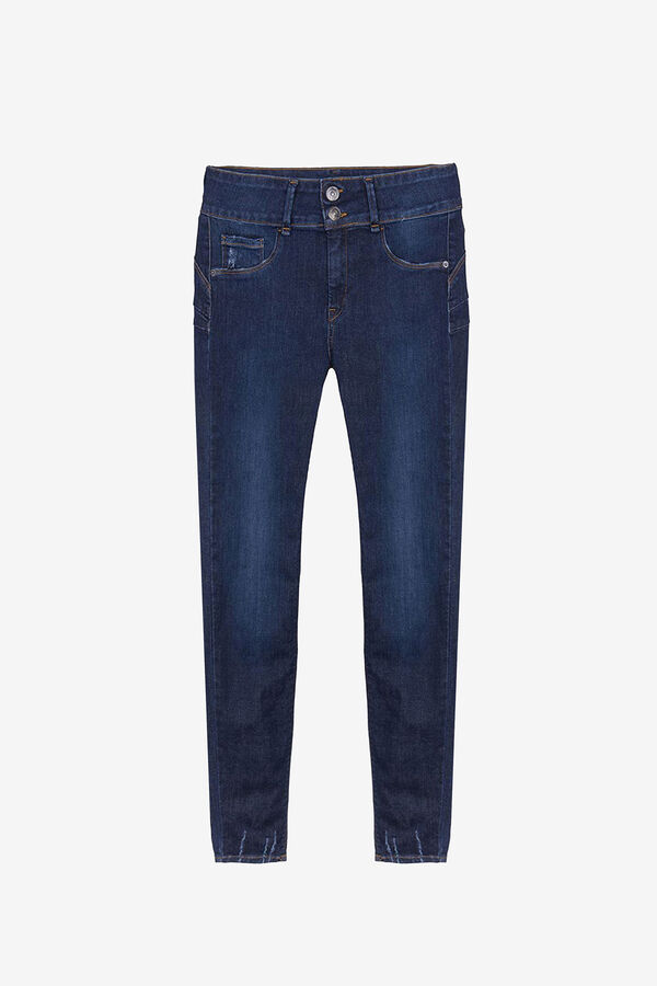 Springfield Jeans Skinny One Size azul oscuro