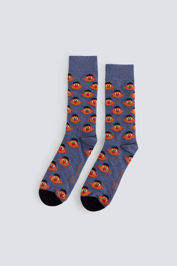 Springfield Epi Sesame Street&trade; high sock blue