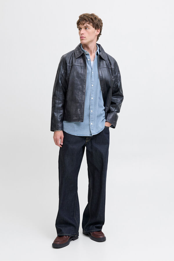 Jack & Jones Denim shirt bleu