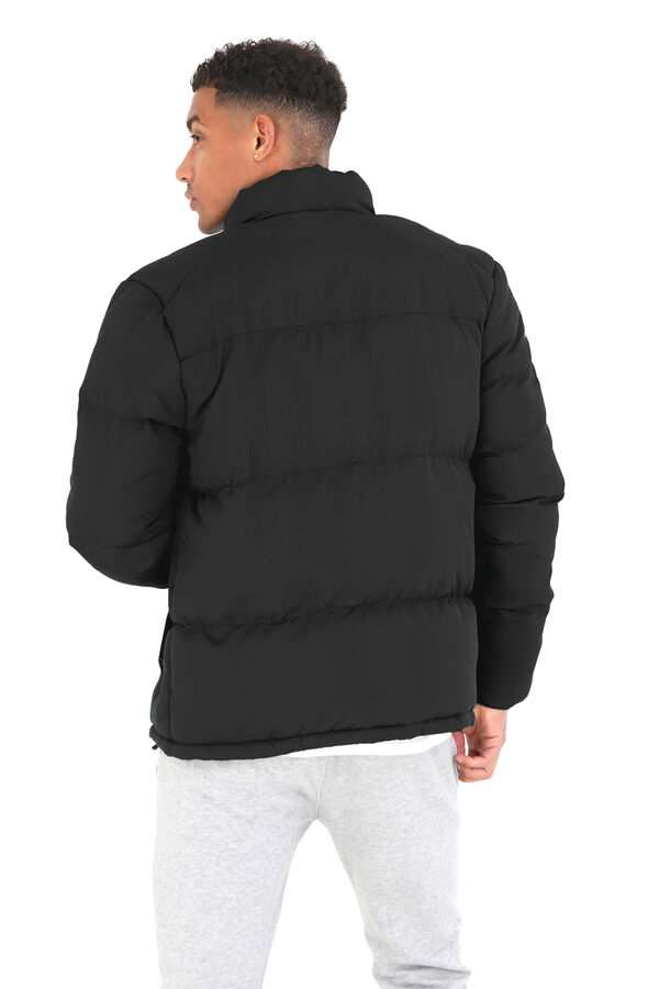 Springfield Puffer jacket with zip black