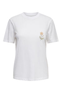 Only T-Shirt mit Frontdruck