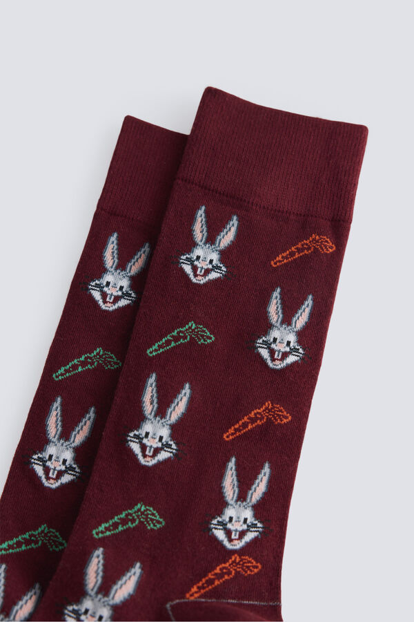 Springfield Bugs Bunny Looney Tunes&trade; long sock red