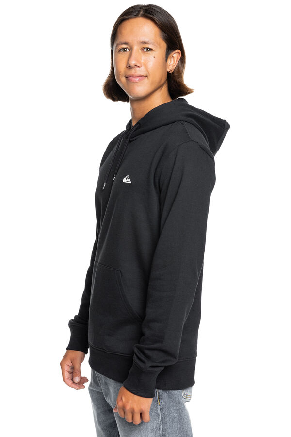 Quiksilver Sudadera con capucha para Hombre negro