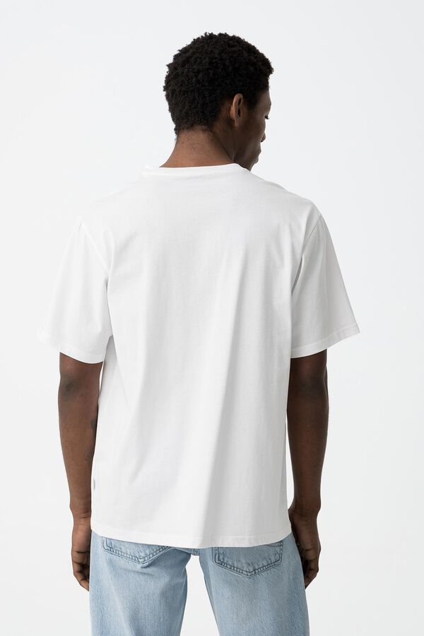 Tiffosi Camiseta B&aacute;sica blanco