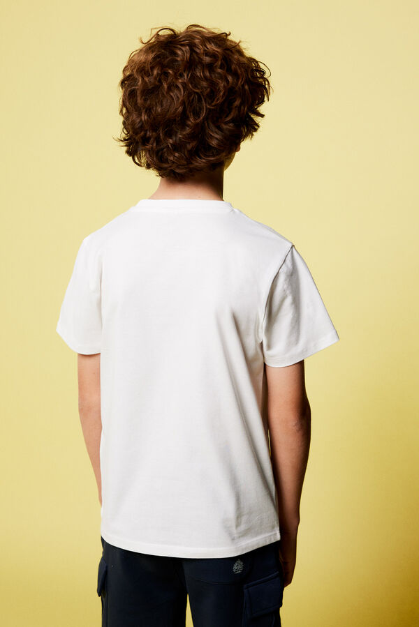 Springfield Boy's Summer Camp T-shirt ecru