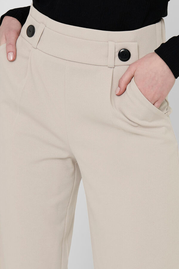 Springfield Long culotte trousers       szürke