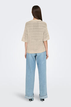 JDY Polo malha rendilhado