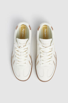 Pepe Jeans Zapatillas Piel Con Detalles En Ante