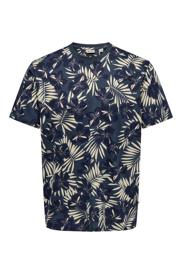 Only & Sons Short sleeve T-shirt bleu