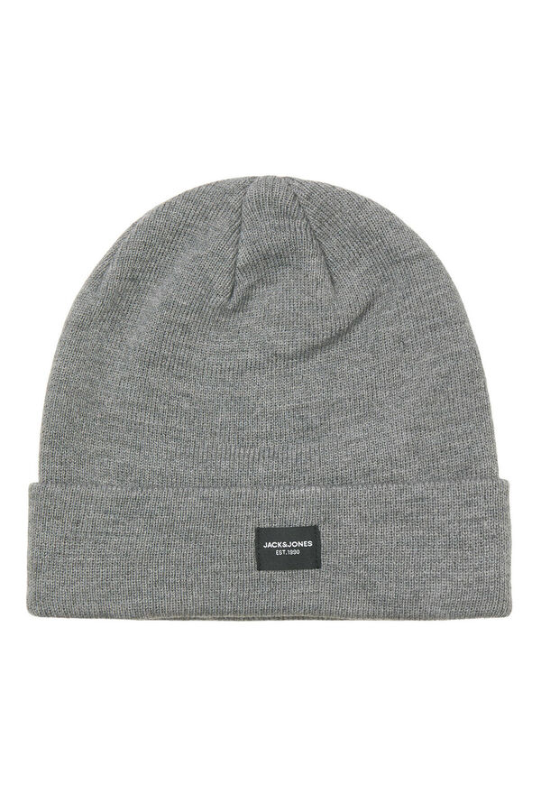 Jack & Jones Beanie and scarf set grey