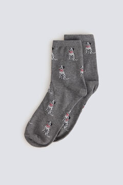 Springfield Dalmatian socks