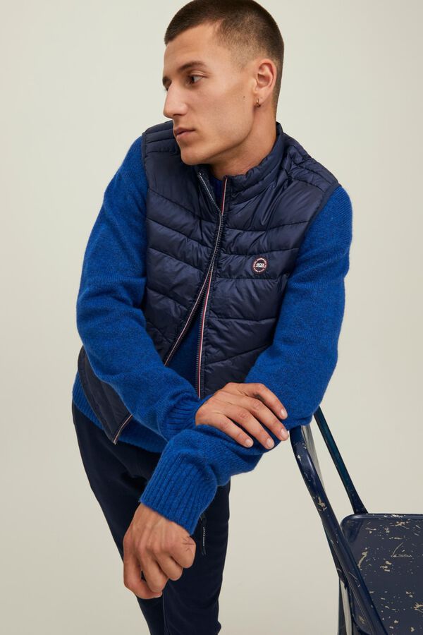 Springfield Quilted gilet tamno plava