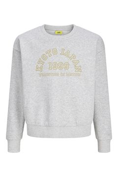 Jack & Jones Girl Print round neck sweatshirt