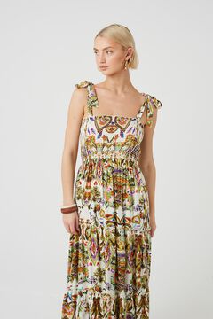 Brave Soul Vestido largo con detalle fruncido