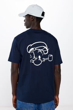 Springfield T-shirt Popeye bleu