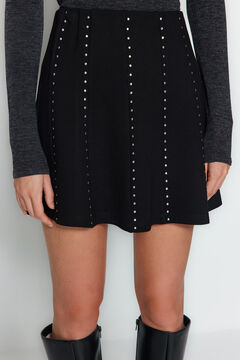 Trendyol Falda mini fluida tachas