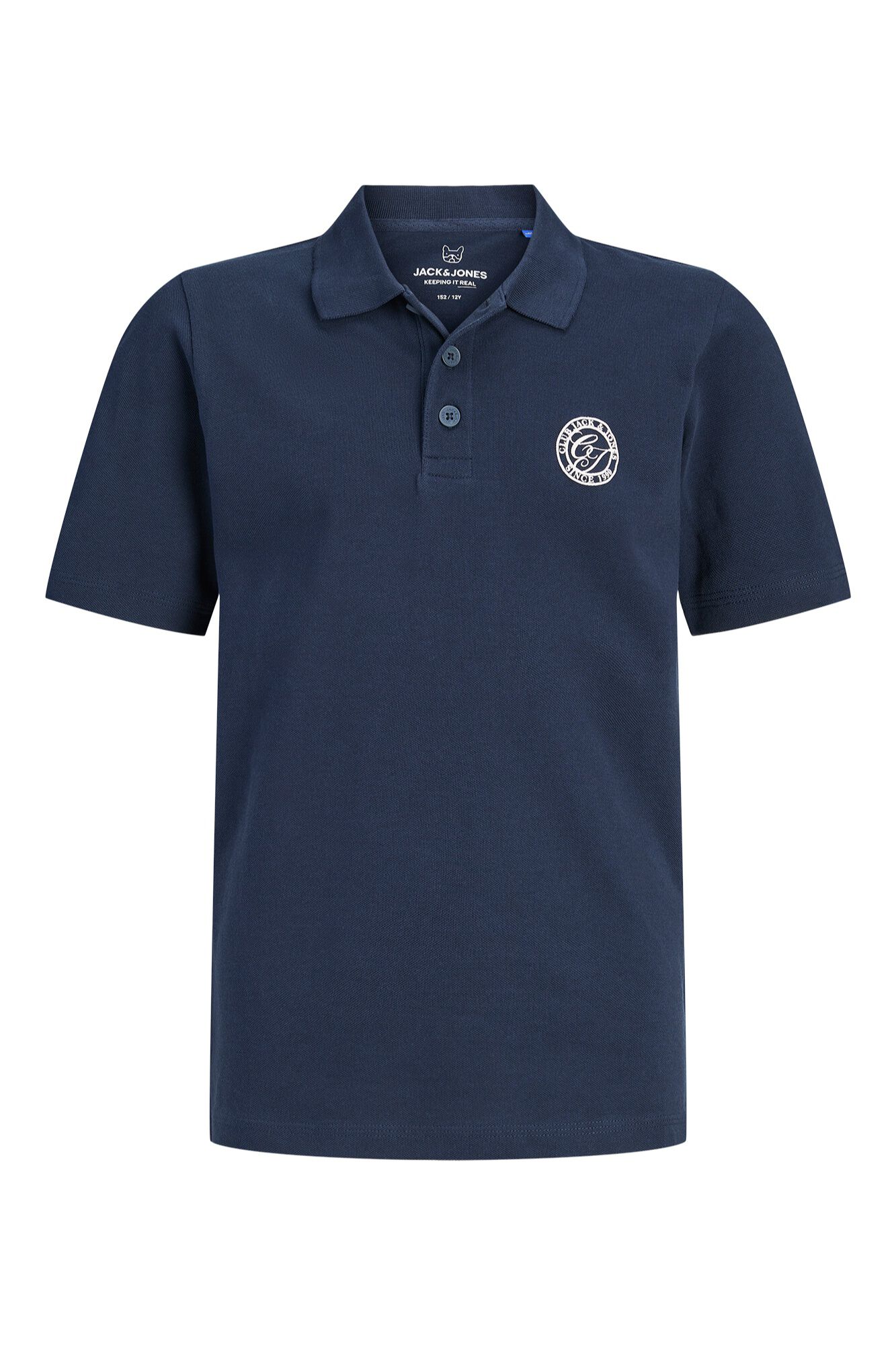Jack & Jones Junior Polo algod&oacute;n regular b&aacute;sico