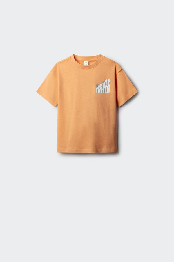 Springfield Kids "Make Wavesr" short sleeve T-shirt red