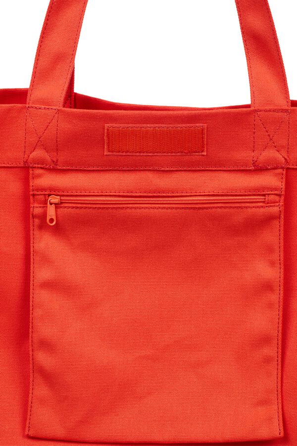 Roxy Beach bag with handles red
