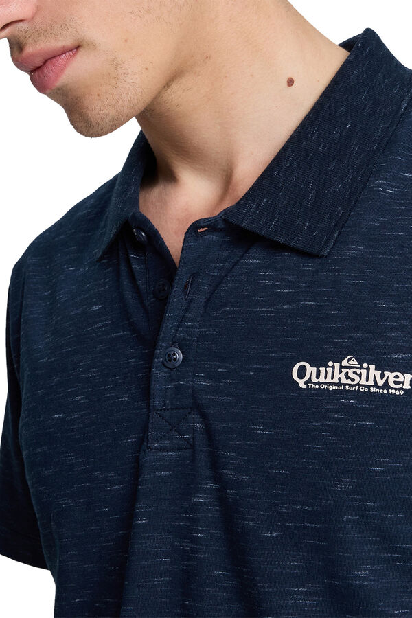 Quiksilver Kurzarm-Poloshirt Blau