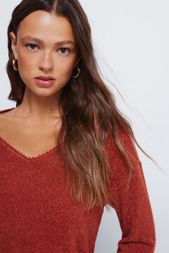 Springfield Džemper okrugli izrez