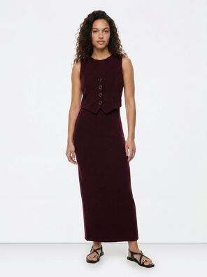 Vestido largo ajustado