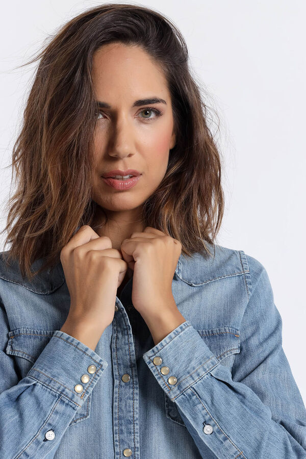 Lois Texan Shirt blue