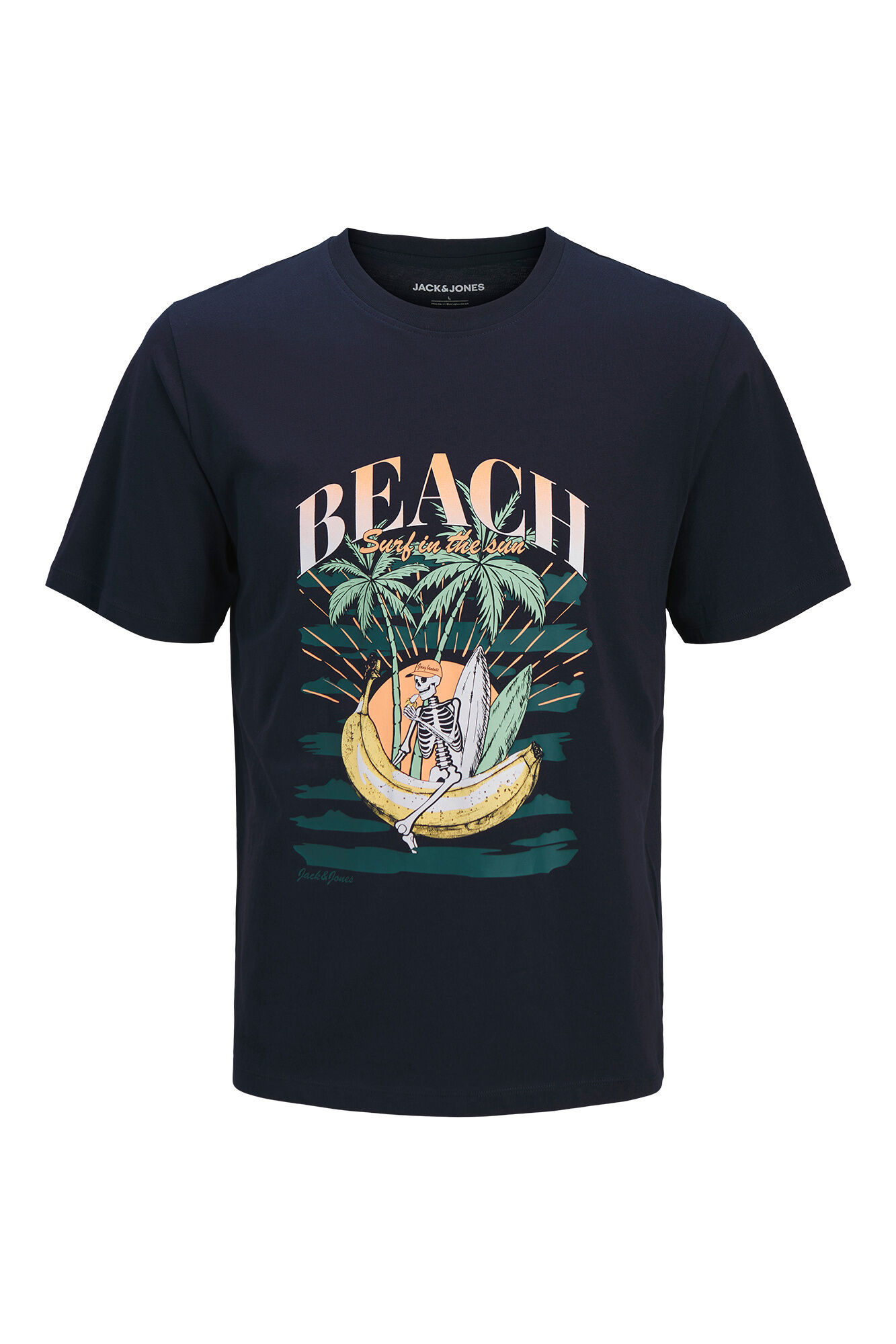 Jack & Jones Bedrucktes Baumwoll-T-Shirt