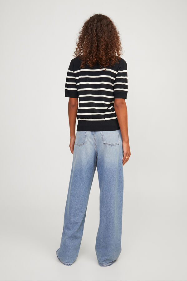 Jack & Jones Camiseta de jersey negro