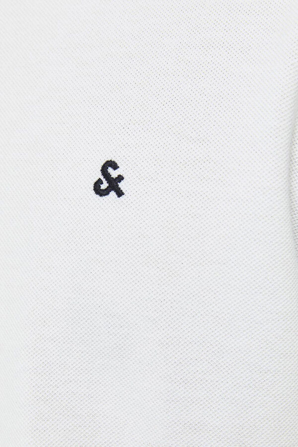 Jack & Jones Polo Mao Slim Fit branco