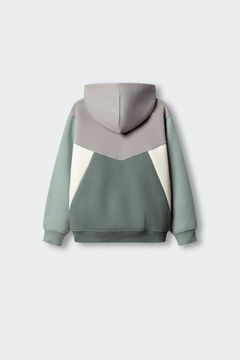 Springfield Kids Sweatshirt cortada e cosida em contraste para crian&ccedil;a