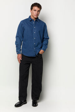 Balmohk Camisa vaquera cuello cl&aacute;sico