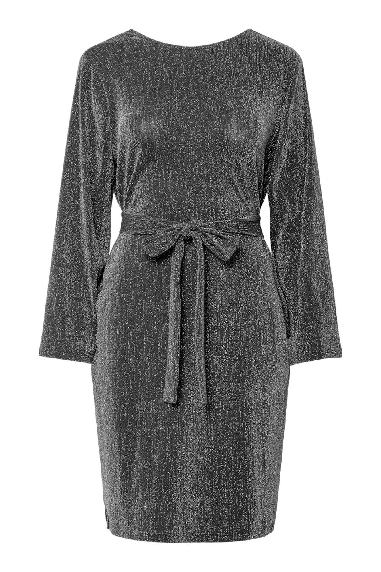 Pieces Vestido corto b&aacute;sico lazada