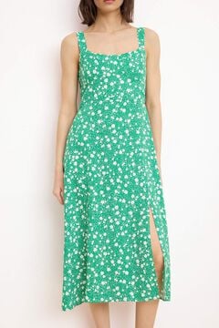 Trendyol Vestido midi estampado